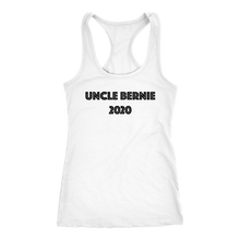 Load image into Gallery viewer, Bernie Sanders &quot;Uncle Bernie&quot; Racerback Tank for Women - Green Army Unite
