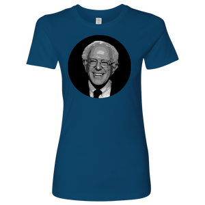 Bernie Sanders "Smilin' Bernie!" Women's Graphic Tee - Green Army Unite