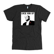 Load image into Gallery viewer, Donald Trump &quot;Lock Him Up&quot; Men&#39;s Graphic Tee - Green Army Unite