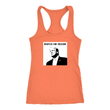 Load image into Gallery viewer, Donald Trump &quot;Treason&quot; Women&#39;s Tank - Green Army Unite