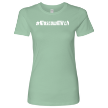 Load image into Gallery viewer, Moscow Mitch Hashtag Women&#39;s Tee - Green Army Unite