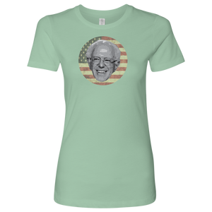 Bernie Sanders "American Bernie" Women's Graphic Tee - Green Army Unite