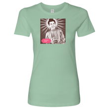 Load image into Gallery viewer, Pete Buttigieg &quot;Buddha Edge&quot; Women&#39;s Graphic Tee - Green Army Unite