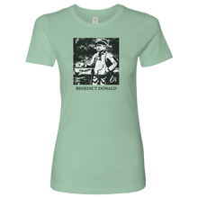 Load image into Gallery viewer, Donald Trump &quot;Benedict Donald&quot; Women&#39;s Graphic Tee - Green Army Unite
