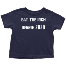 Load image into Gallery viewer, Bernie Sanders &quot;Eat the Rich&quot; Kids Tee - Green Army Unite