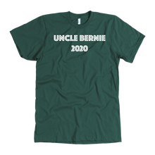 Load image into Gallery viewer, Bernie Sanders &quot;Uncle Bernie&quot; Racerback Tee for Men - Green Army Unite