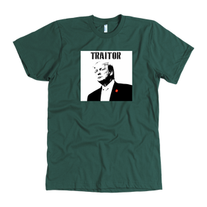 Donald Trump "Traitor" Men's Tee - Green Army Unite