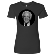 Load image into Gallery viewer, Bernie Sanders &quot;Smilin&#39; Bernie!&quot; Women&#39;s Graphic Tee - Green Army Unite