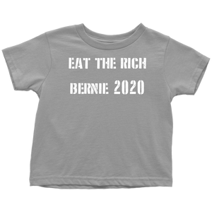Bernie Sanders "Eat the Rich" Kids Tee - Green Army Unite