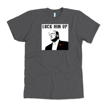 Load image into Gallery viewer, Donald Trump &quot;Lock Him Up&quot; Men&#39;s Graphic Tee - Green Army Unite