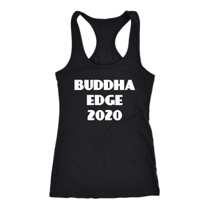 Pete Buttigieg "Buddha Edge" Women's Racerback Tank - Green Army Unite