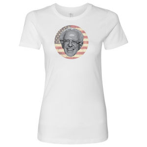 Bernie Sanders "American Bernie" Women's Graphic Tee - Green Army Unite