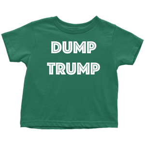 Donald Trump "Dump Trump" Kids Tee - Green Army Unite