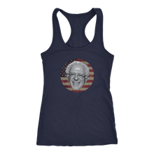 Load image into Gallery viewer, Bernie Sanders &quot;American Bernie&quot; Women&#39;s Tank - Green Army Unite