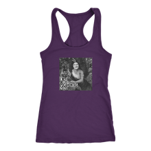 Load image into Gallery viewer, Elizabeth Warren  &quot;I&#39;m with Pocahontas&quot; Women&#39;s Graphic Racer Back Tank - Green Army Unite