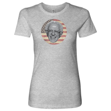 Load image into Gallery viewer, Bernie Sanders &quot;American Bernie&quot; Women&#39;s Graphic Tee - Green Army Unite