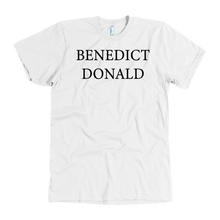 Load image into Gallery viewer, Donald Trump &quot;Benedict Donald&quot; Mens Graphic Front/Back tee - Green Army Unite
