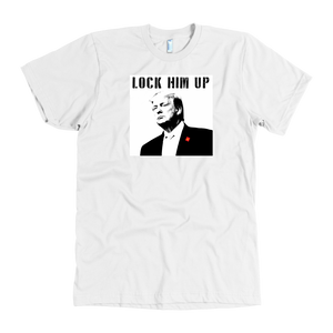 Donald Trump "Lock Him Up" Men's Graphic Tee - Green Army Unite