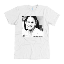 Load image into Gallery viewer, Kamala Harris &quot;Girl on the Bus&quot; Men&#39;s Tee - Green Army Unite